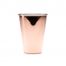 8447 TAMBRE - BICCHIERE IN ACCIAIO E RAME 500 ML