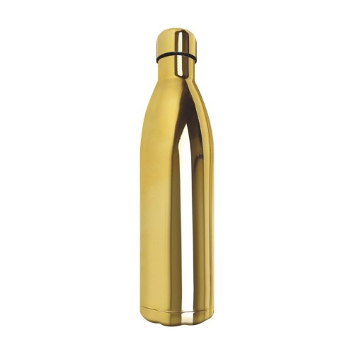 8701 GOLD 750 - BORRACCIA TERMICA 750 ML ACCIAIO 304 DOPPIA PARETE COLORE ORO