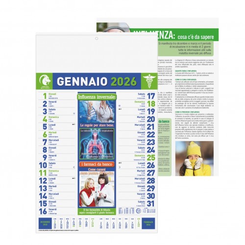 B011 -CALENDARIO  CONSIGLI DEL FARMACISTA