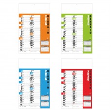 B096 NORVEGESE CALENDARIO TRIMESTRALE 12 FOGLI