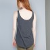 WOMEN'S LOOSE FIT VEST 100%C