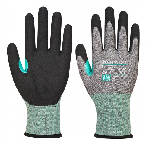 GUANTO ANTI TAGLIO IN SCHIUMA DI NITRILE CS VHR18 A661