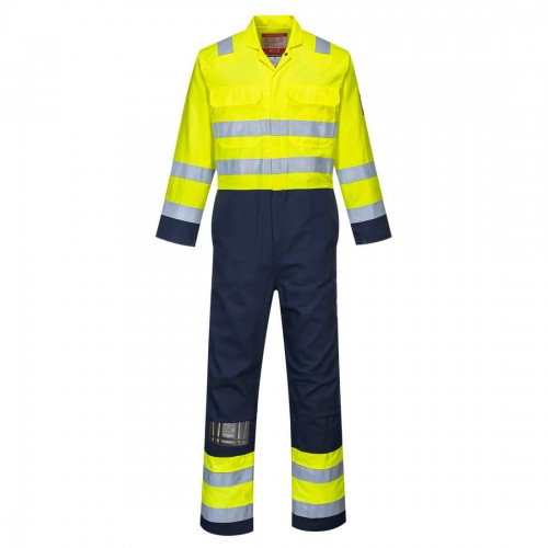 TUTA BIZFLAME PRO ANTI-STATICA HI-VIS PENTAVALENTE BIZ7