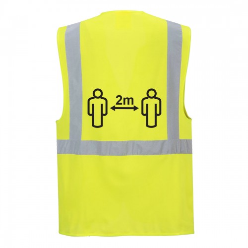 GILET EXECUTIVE DISTANZIAMENTO SOCIALE 2 M CV76