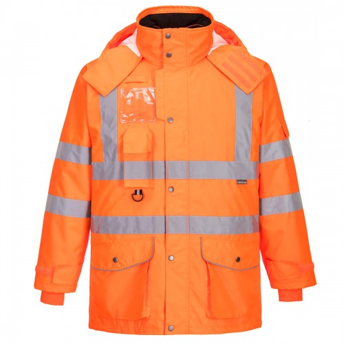 GIACCA TRAFFIC 7 IN 1 RIS HI-VIS RT27