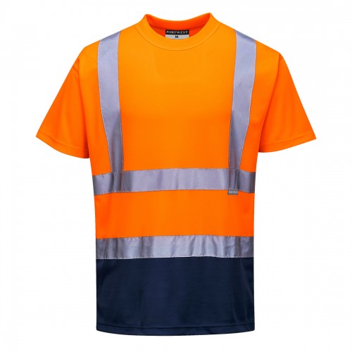 T-SHIRT BICOLORE - HI-VIS S378