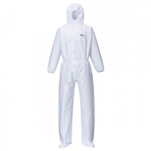 TUTA BIZTEX MICROPOROSA CON COPRI STIVALE TIPO 5/6 ST41
