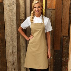 COTTON BIB APRON 100%C