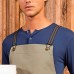 CROSS BACK APRON STRAPS 100%P