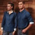 MEN'S DENIM-PINDOT LS SHIRT100