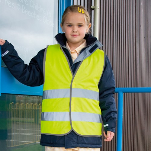 JUNIOR SAFETY VEST 100%P