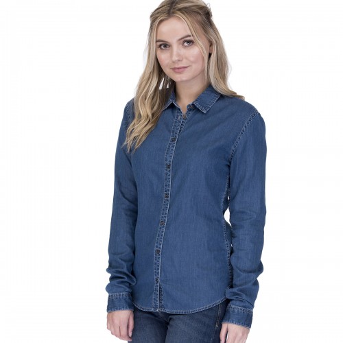 LUCY DENIM SHIRT 100%C