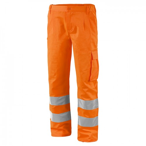 PANTALONI HV POL/COT + TASCA 1580X