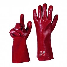 GUANTO PVC ROSSO CM.60 3069