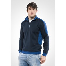 FELPA MEZZA ZIP PATCH 50180