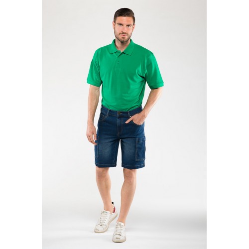 SHORT JEANS APACHE ELASTIC. BLU E0285B