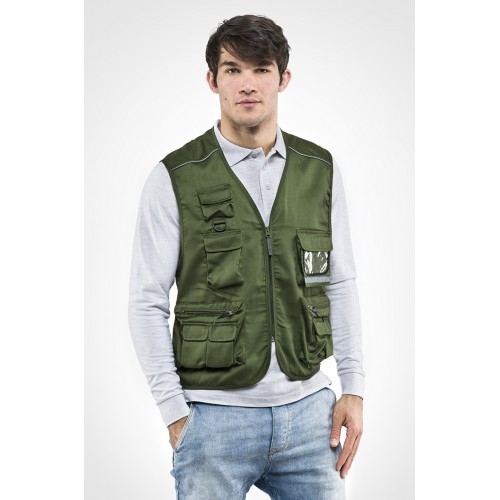 GILET POWER CON PORTABADGE E0305