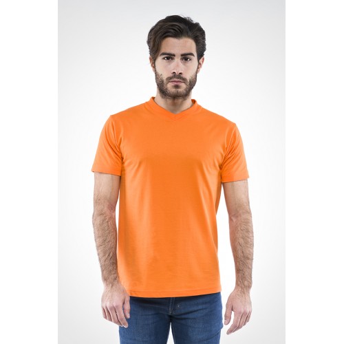 T-SHIRT V-TEX SCOLLO V E0402