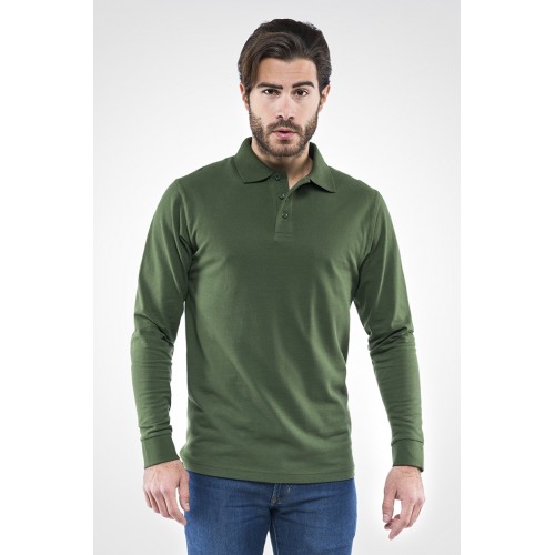 POLO BECKER MANICA LUNGA 200 GR E0406