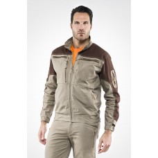 GIUBBETTO SAND BEIGE/MARRONE JT440BE
