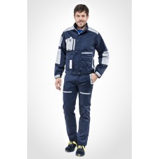 PANTALONE ARIA SJ BLU/GRIGIO N120BG