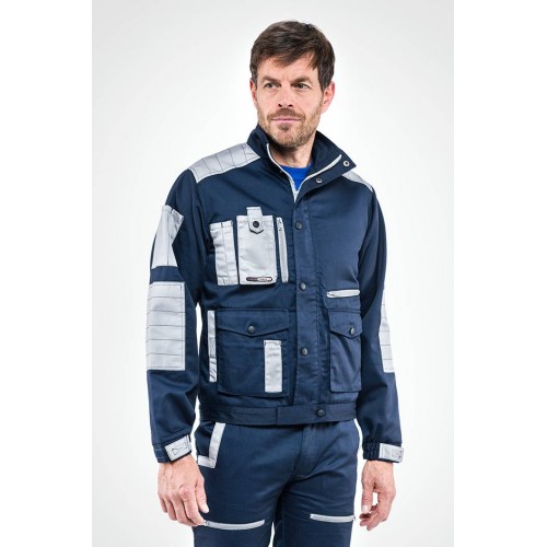 GIUBBETTO ARIA SJ BLU/GRIGIO NEW N140BG
