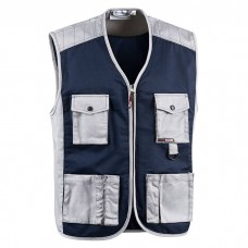 GILET ARIA SJ BLU/GRIGIO NEW N150BG