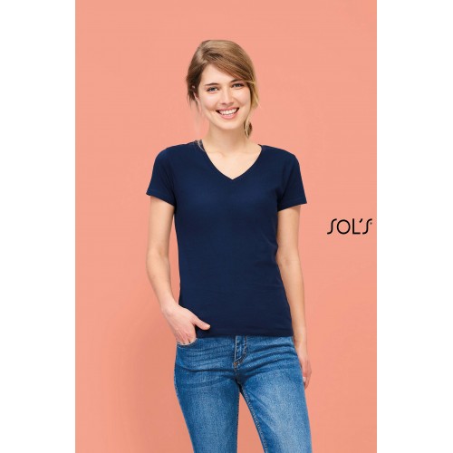 T-SHIRT DONNA SCOLLO A «V» IMPERIAL V WOMEN 02941