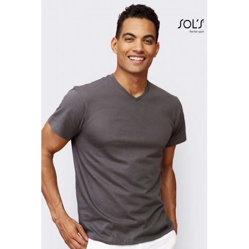 T-SHIRT UOMO SCOLLO A V 11150