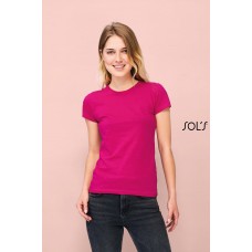 T-SHIRT DONNA GIROCOLLO MISS 11386