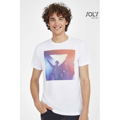 T-SHIRT UNISEX GIROCOLLO IDEALE PER LA SUBLIMAZIONE SUBLIMA 11775