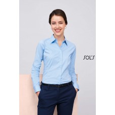 CAMICIA DONNA STRETCH MANICA LUNGA EDEN 17015