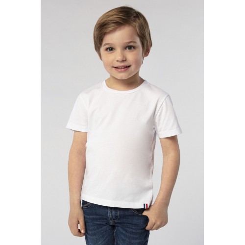 T-SHIRT BAMBINO GIROCOLLO MADE IN FRANCE LOU 03274