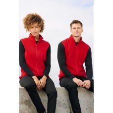 GILET UNISEX IN MICROPILE FULLZIP FACTOR BW 03822
