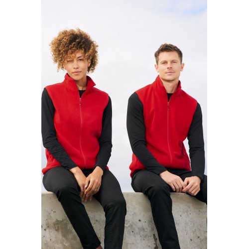 GILET UNISEX IN MICROPILE FULLZIP FACTOR BW 03822