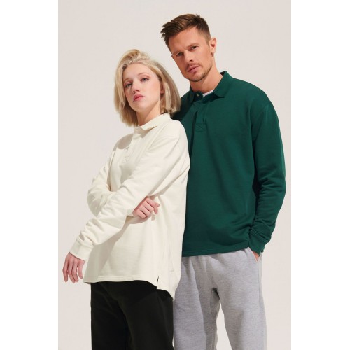 FELPA COLLO A POLO ECO-FRIENDLY HERITAGE 03990