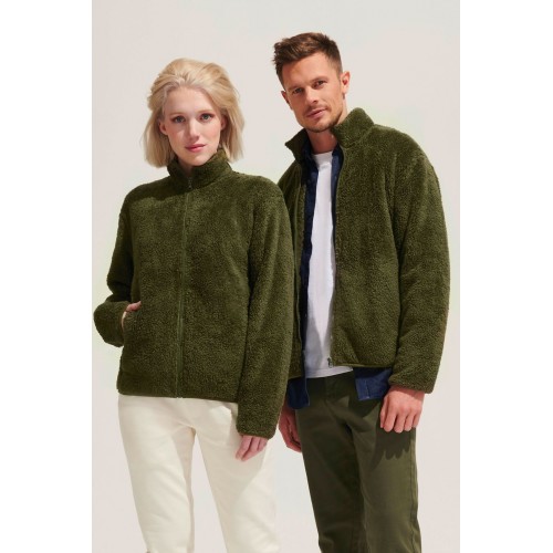 GIACCA PILE UNISEX FULL ZIP FINCH 04022