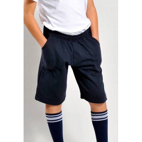BERMUDA BAMBINO IN FELPA F/TERRY 70/30% COT/POL 240GR  IT031