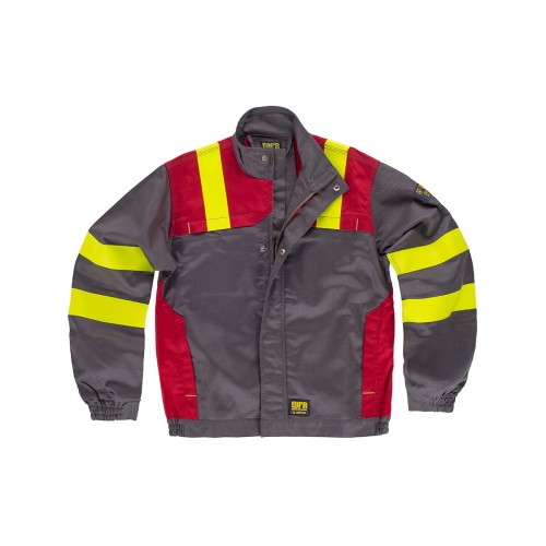 GIACCA MULTITASCHE TESSUTO IGNIFUGO B1199
