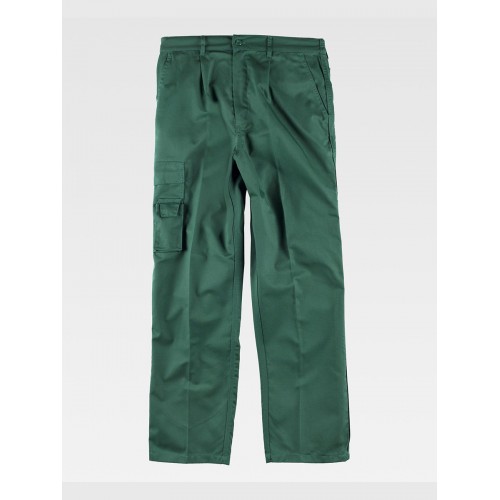 PANTALONE DA LAVORO MULTITASCHE TRIPLE CUCITURE B1409