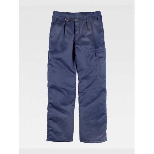 PANTALONE DA LAVORO CON FODERA TRAPUNTATA B1410