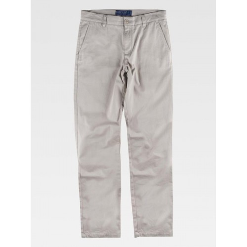 PANTALONE DONNA DA LAVORO IN COTONE B4025