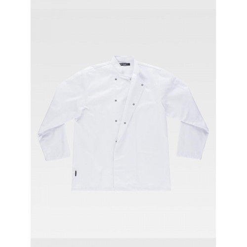 GIACCA CUOCO UNISEX MANICA LUNGA LAVAGGIO 65? B5902