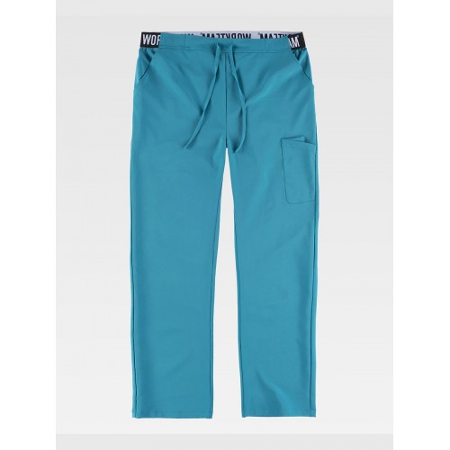 PANTALONE UNISEX TESSUTO ELASTICO B6910