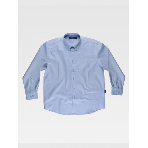 CAMICIA UOMO MANICA LUNGA OXFORD B8400