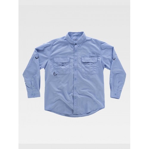 CAMICIA UOMO MANICA LUNGA NYLON FRESH B8500