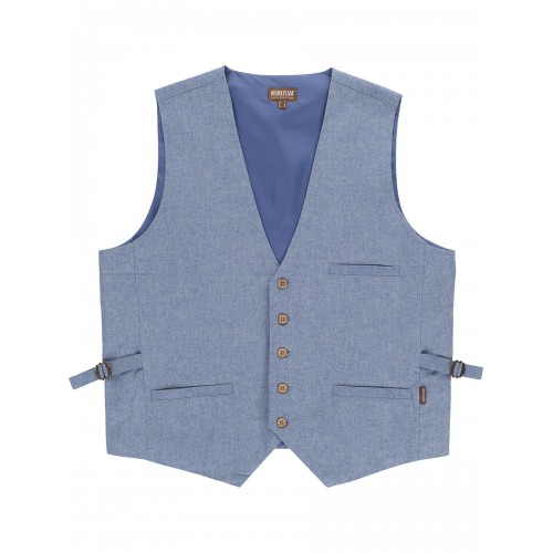 GILET TESSUTO DENIM B9034