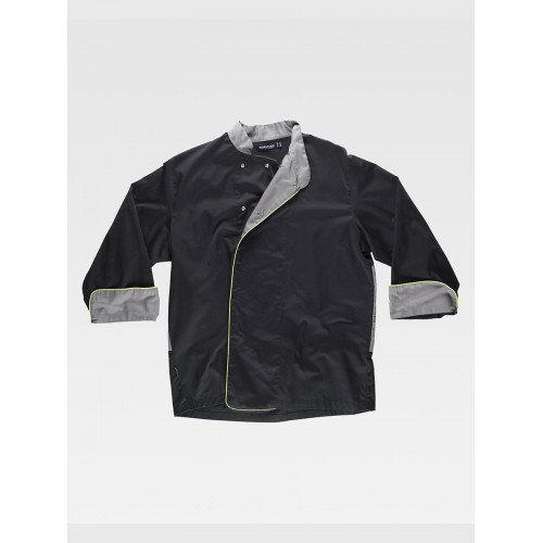 GIACCA CUOCO MANICA LUNGA TESSUTO ANTIMACCHIA B9240