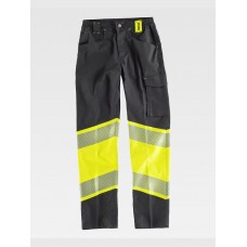 PANTALONE TESSUTO ELASTICIZZATO ALTA VISIBILITA CLASSE 1 C2718