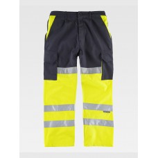 PANTALONE RINFORZI NEI GLUTEI ALTA VISIBILITA CLASSE 1 C3214